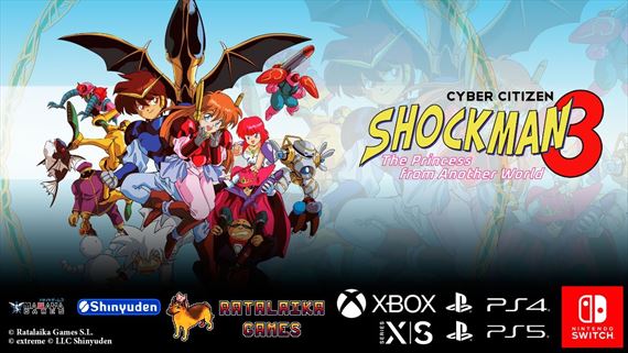 Cyber Citizen Shockman 3 vôbec prvý raz vyjde na západe