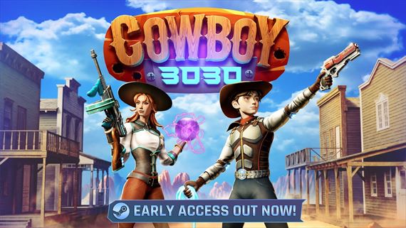 Cowboy 3030 priviedol pištoľníkov z futuristického divokého západu v Early Access