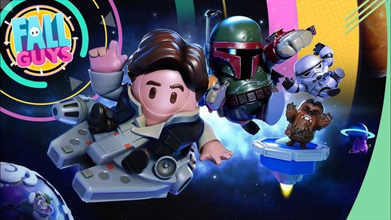 Fall Guys pridáva Star Wars skiny