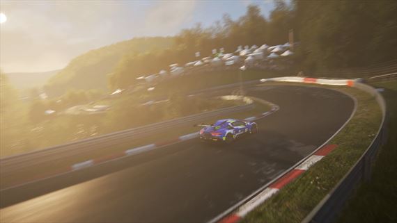 Už aj konzoloví hráči Assetto Corsa Competizione môžu jazdiť na Nürburgringu