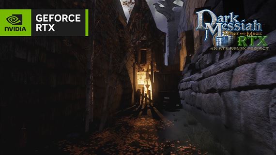 Ukážka Dark Messiah of Might and Magic s RTX Remix