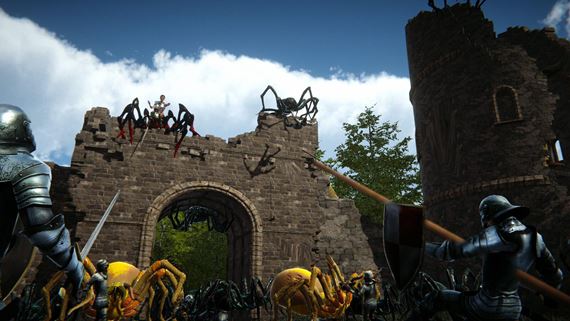 Eternal Damnation z vás spraví dobyvateľa s pavúčím telom a armádou