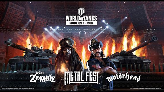 World of Tanks Modern Armor oživuje Lemmyho Kilmistera vo svojom Metal Feste