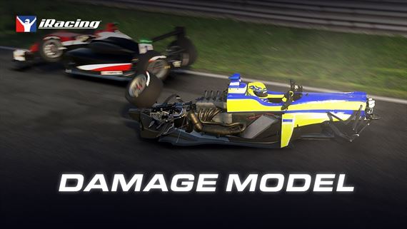 iRacing ukazuje nový model poškodenia