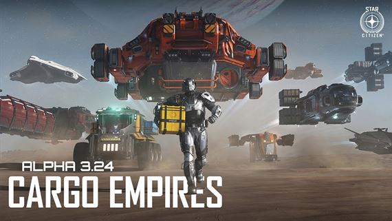 Star Citizen dostal aktualizáciu Alpha 3.24 - Cargo Empires