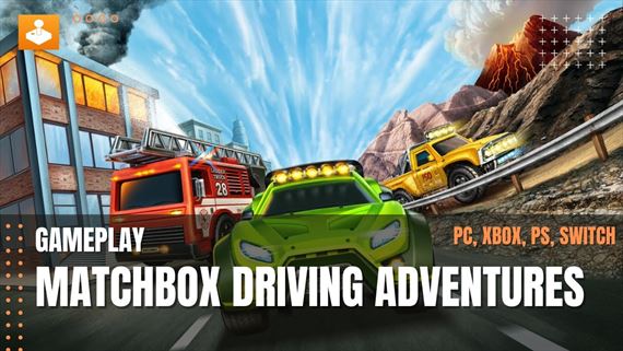 Matchbox Driving Adventures - Gamescom 2024 Gameplay