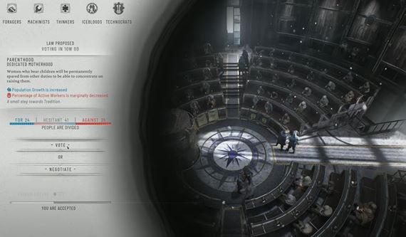 Frostpunk 2 sa v City Unbound Ep. 4 venuje zákonom mesta