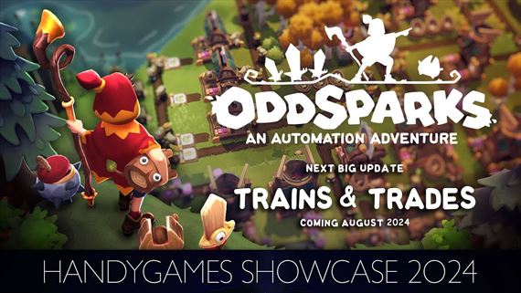 Oddsparks: An Automation Adventure ukazuje život vo svojskom mestečku