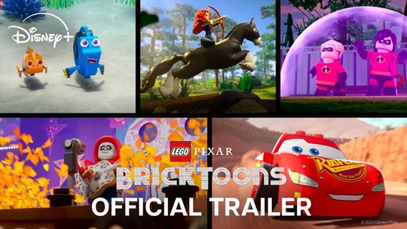 Lego Pixar: Bricktoons - trailer na seriál