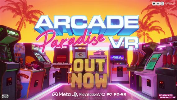 Arcade Paradise VR vychádza na VR a PS VR2