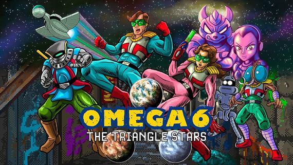 Retrofuturistick� advent�ra OMEGA 6: The Triangle Stars sa ukazuje e�te pred Gamescomom