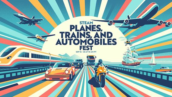 Na Steame sa za�al Planes, Trains, and Automobiles Fest 2024