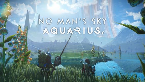 No Man's Sky pozýva na rybačku v aktualizácii Aquarius