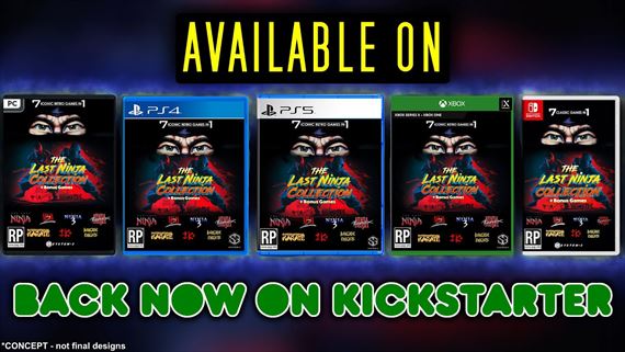 The Last Ninja Collection uspela na Kickstarteri, pridáva platformy