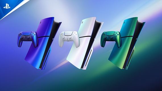 Sony predstavilo Chroma Collection kryty pre PS5