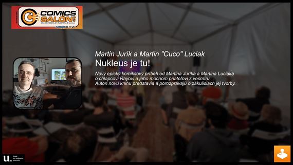 Nukleus je tu! - prednáška z Comics Salon 2024
