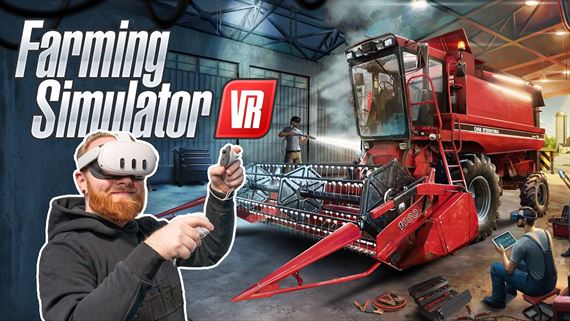 Farming Simulator VR prinesie obľúbené farmárčenie vo virtuálnej realite