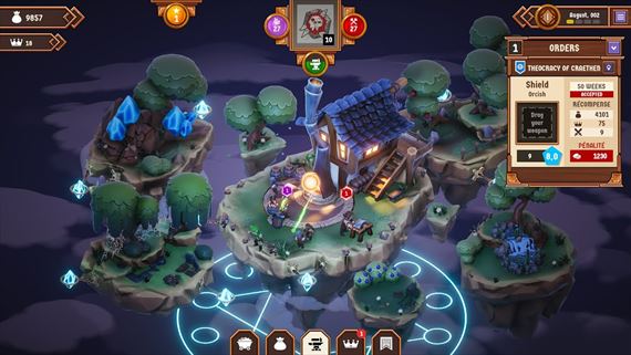 Magic Forge Tycoon zane vyrba magick vzbroj budci mesiac