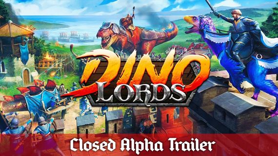Dinolords, stredoveká realtime stratégia s dinosaurami, spúšťa uzavretý alpha test