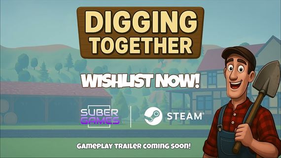 V Digging Together môžete kopať a hľadať poklady spoločne s priateľmi