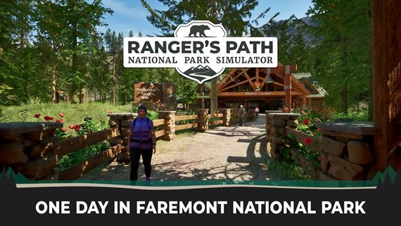 De v nrodnom parku v hre Ranger's Path: National Park Simulator