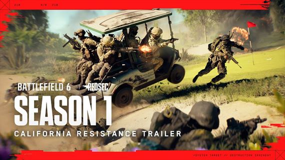 Battlefield Redsec - California Resistance update trailer