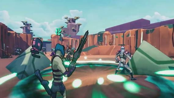 V Rune Gunner si zastrie�ate s kamo�mi, pobijete nepriate�ov a vylep�ujete sa