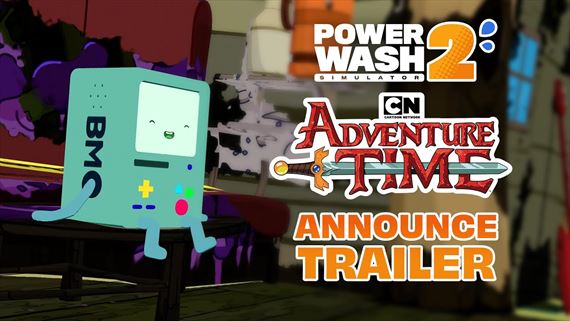 PowerWash Simulator 2 spoj� sily s Adventure Time