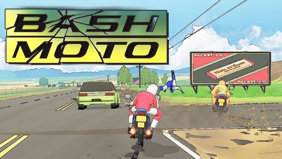 Bash Moto bude jazdi� a po ceste ot�ka� motork�rov