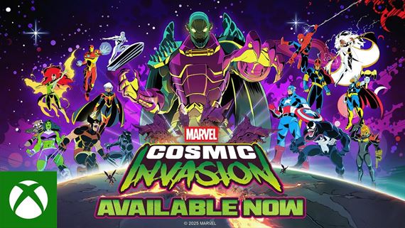 MARVEL Cosmic Invasion u vyiel, ponka launch trailer