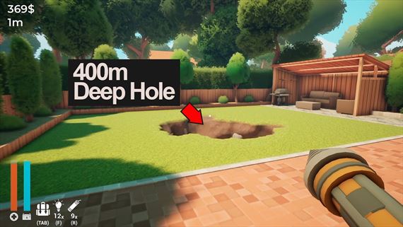 Kam sa až prekopete v A Game About Digging A Hole?