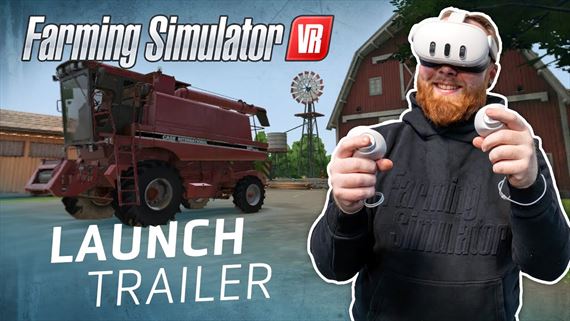 Farming Simulator VR vyšiel na Meta Quest