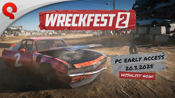 Wreckfest 2 dostal dátum vydania v Early Access