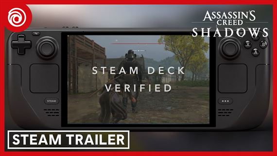 Assassin's Creed Shadows prde aj so Steam Deck podporou