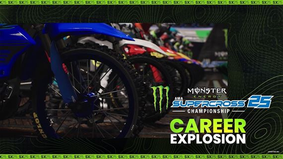 Monster Energy Supercross 25 predvádza nový režim kariéry