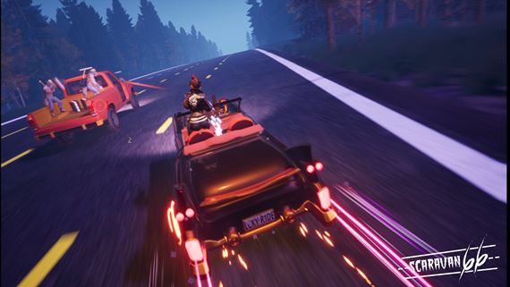 Scaravan 66 prináša naratívny trailer s prestrelkami na cestách