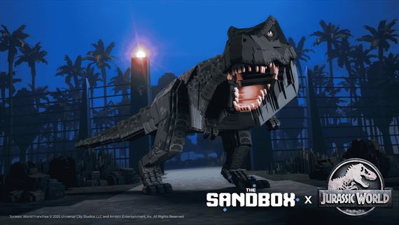 The Sandbox privíta dinosaury a postavy z Jurského sveta