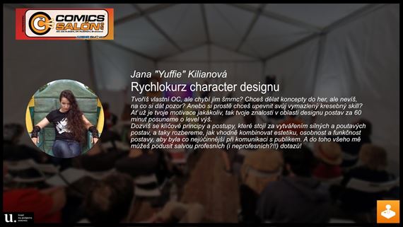 Jana 'Yuffie' Kilianová - Rýchlokurz character designu