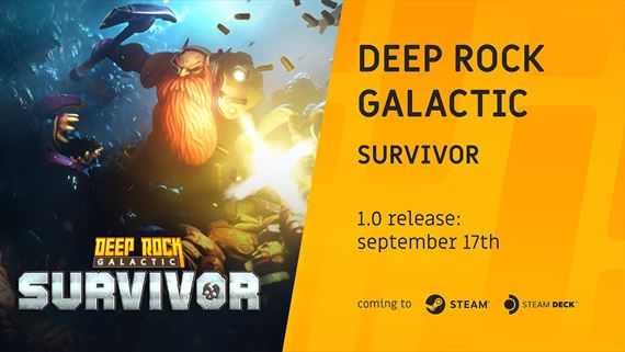 Deep Rock Galactic: Survivor už má dátum vydania finálnej vezie