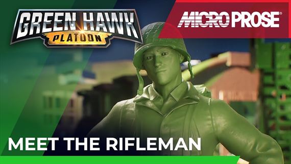 Green Hawk Platoon predvdza odhodlanho zelenho riflemana