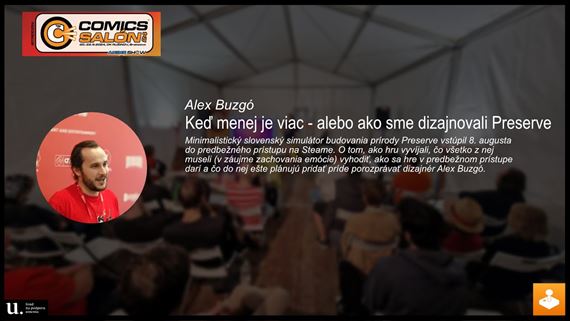 Alex Buzgó - Keď menej je viac - alebo ako sme dizajnovali Preserve
