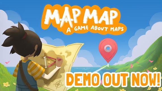 Map Map, hra o mapch, dostva na Steame demo