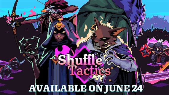 Taktická RPG Shuffle Tactics dostala nový trailer, demo a aj dátum vydania