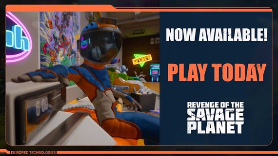 Revenge of the Savage Planet dnes vychádza v Cosmic Hoarder edícii