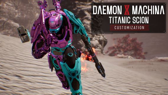 Daemon X Machina: Titanic Scion predvádza úpravy výzbroje a vybavenia