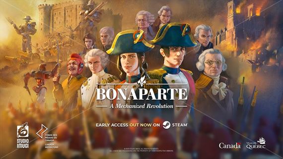 Ťahovka Bonaparte - A Mechanized Revolution vychádza v Early Access