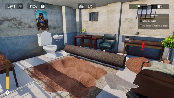 Prison Escape Simulator dostal demo, ako sa uteká z väzenia