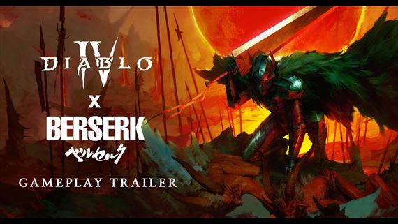 Diablo IV x Berserk spoluprca dostala gameplay trailer