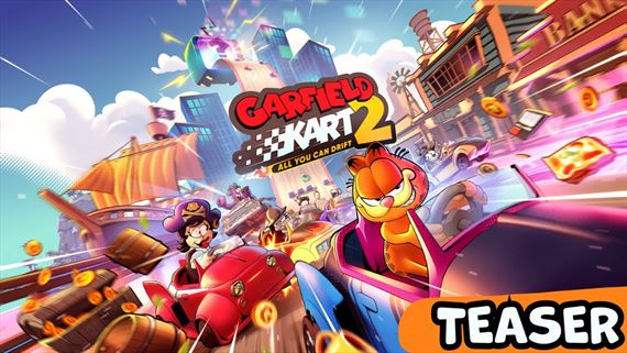 Garfield Kart 2 sa predstavuje krátkym teaserom
