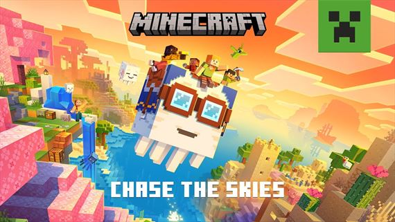 Minecraft dostal lietajúceho ghost a Vibrant Visuals update
